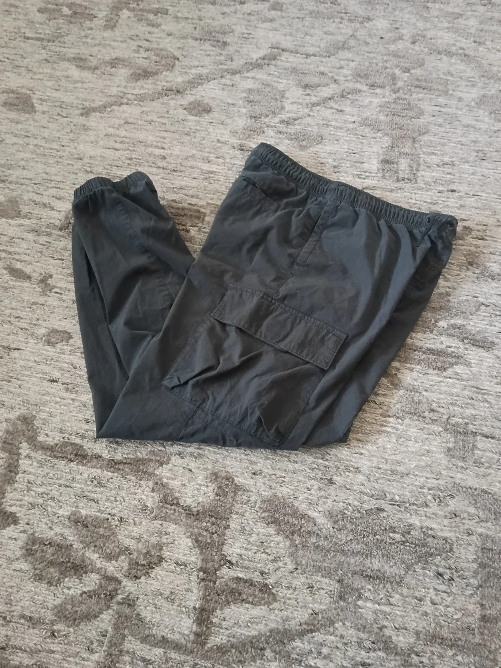 Old Navy Boys Charcoal Grey Baggy Fit Pants Size XL 14-16 Excellent Condition